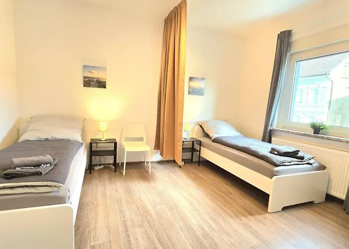 Modern 4-room With Balcony & Free Parking & Free Wi-fi - Ka02 Lejlighed Iserlohn